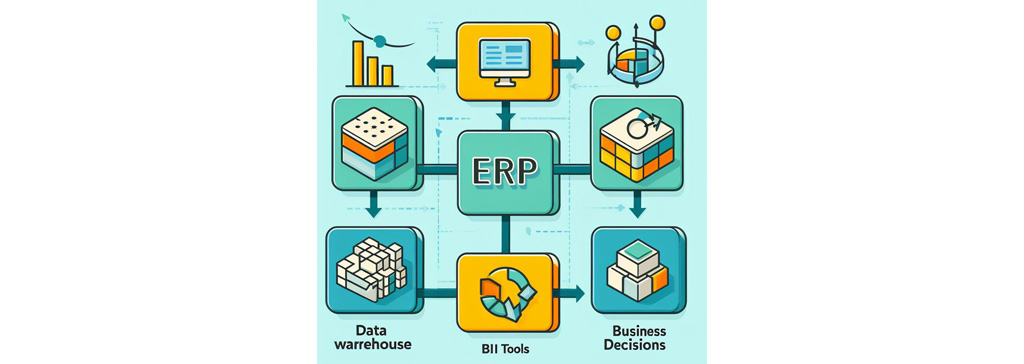 هوش تجاری در مدیریت و برنامه ریزی منابع سازمان (ERP)